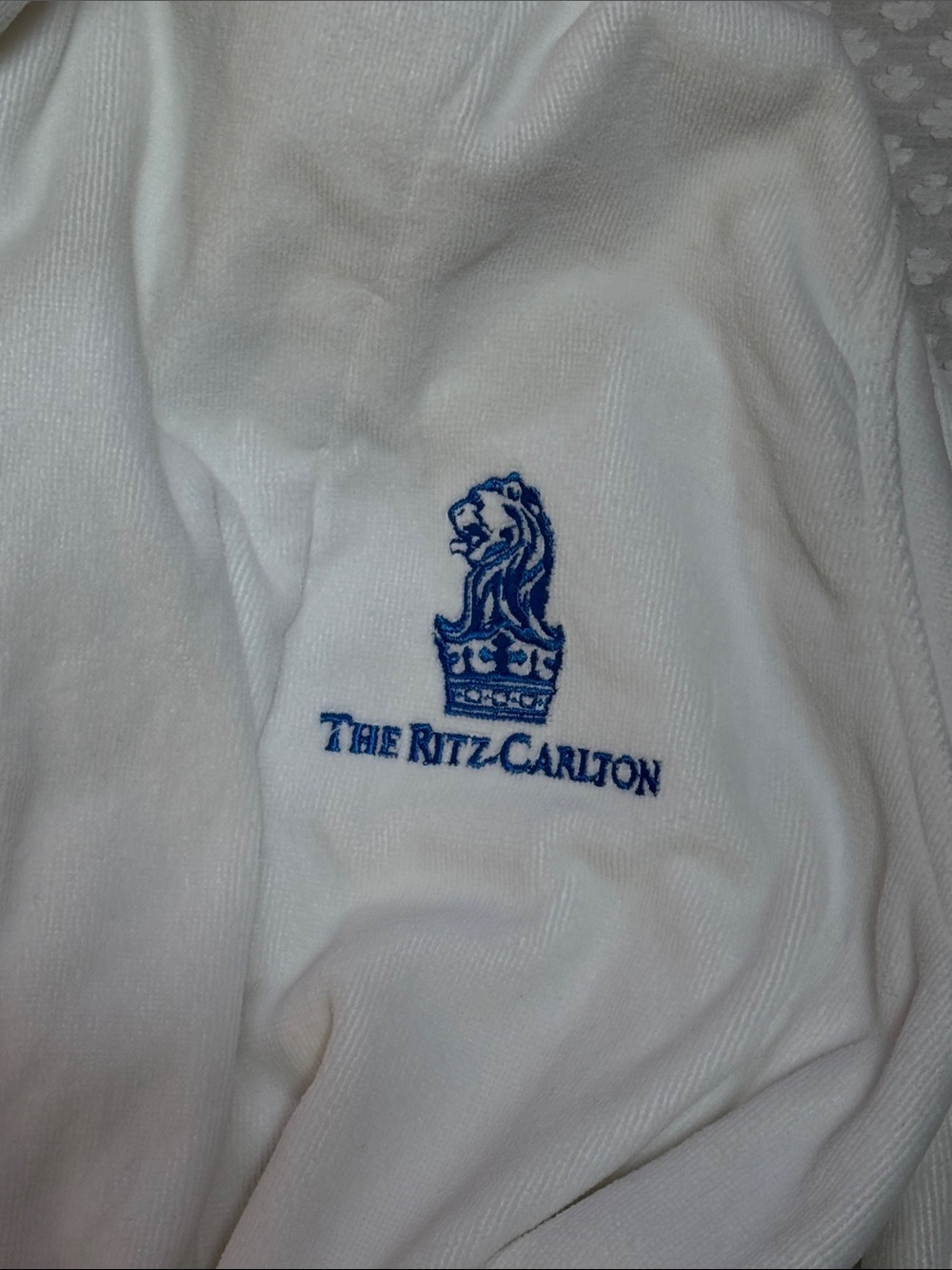 The Ritz Carlton Spa Robe Heavyweight One Size Vintage View 4